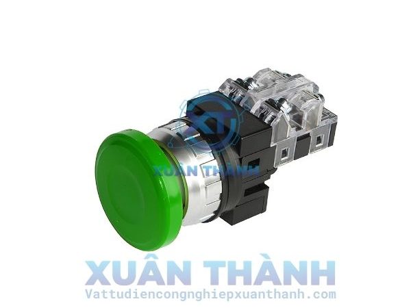 Nút dừng khẩn Hanyoung CRE-30M1G phi 30 màu xanh lá
